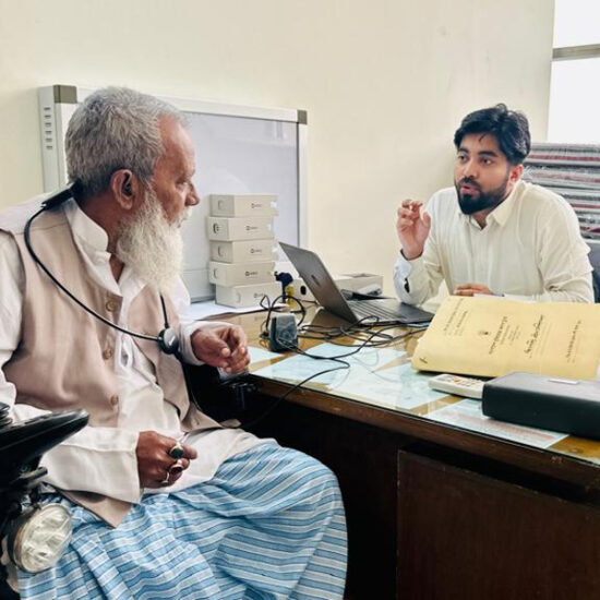 Hearing aid support for freedom fighters