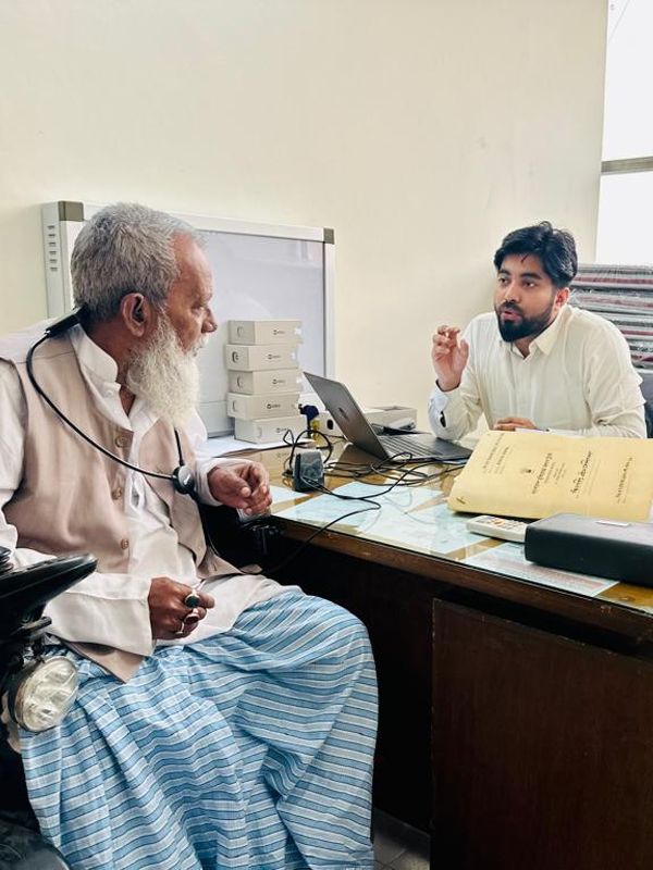 Hearing aid support for freedom fighters