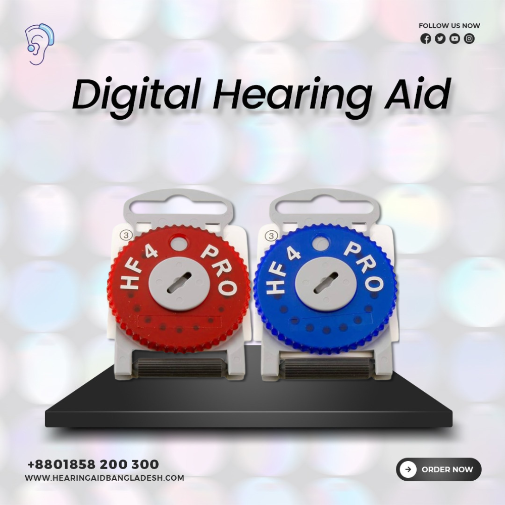 HF4 pro-Filter (16 pcs/pallet) red and blue - Hearing Aid Bangladesh