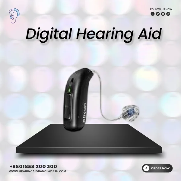 Oticon Zircon 1 Mini RITE Power (MFI Rechargeable) with a Smart Charger Hearing Aid